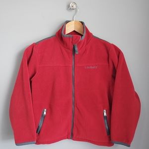 Timberland boy's red size 7 fleece